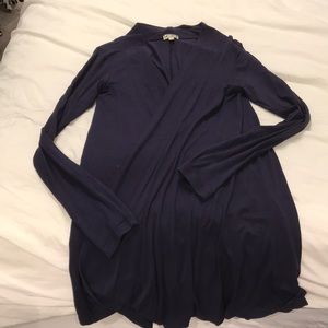 Soft stretchy open cardigan